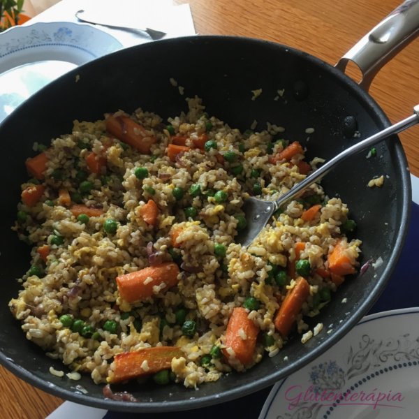 Gluténterápia, Kővári Elvira, tojásos rizs